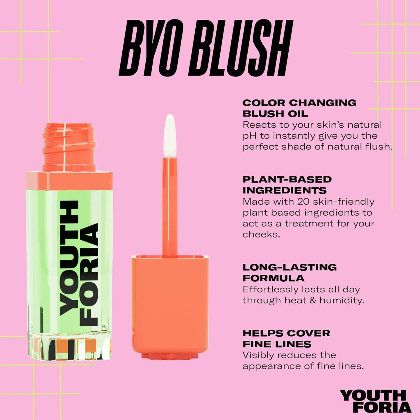 Youthforia BYO BLUSH Color Changing Blush Oil